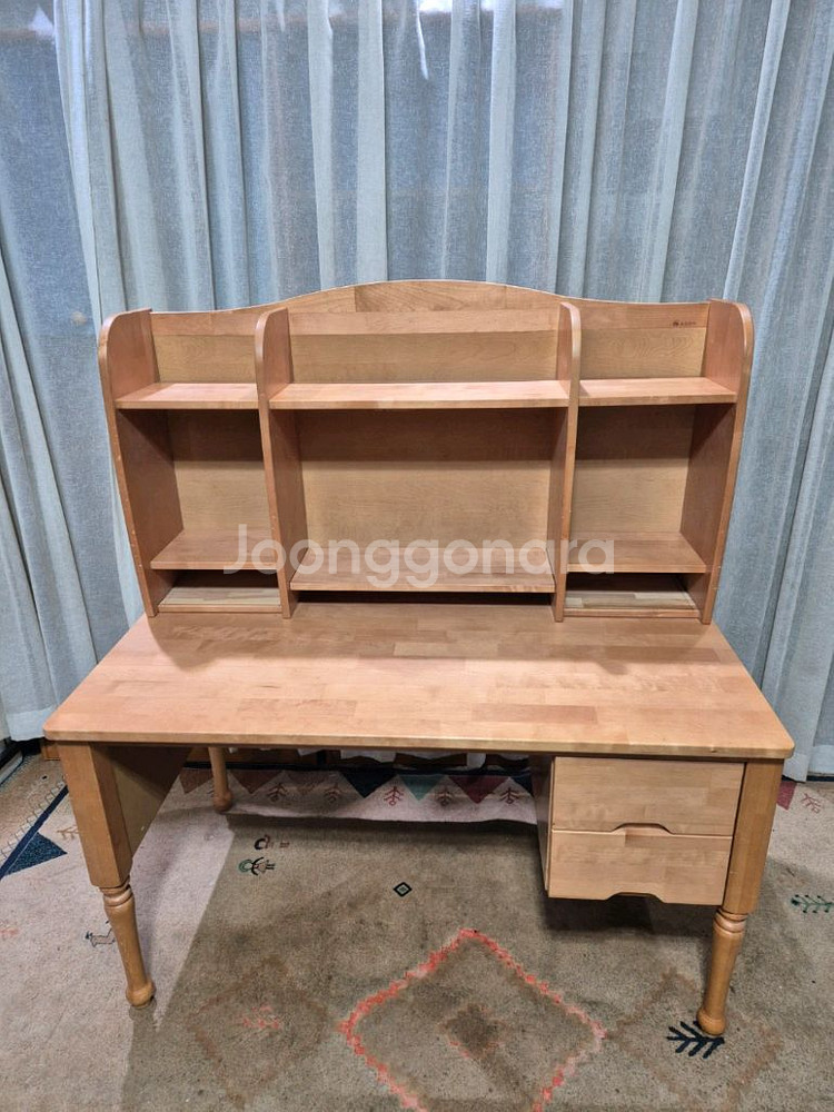 우드피아 자작나무 캘빈책상세트--1