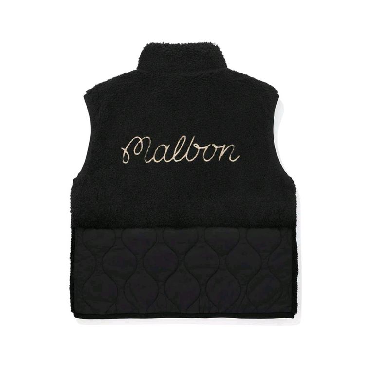 (당일배송)말본 여성 리버시블 부클 패딩 베스트--3