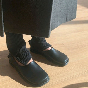 란도네 randonnee 여성용 블랙 슬립온 구두 240