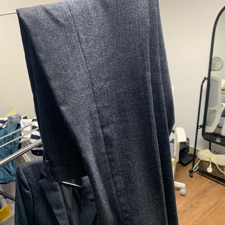 앤드지 ANDZ 울 혼방 그레이 정장 세트--1