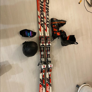 아토믹 스키165 /피셔 rc4 스키부츠260-265