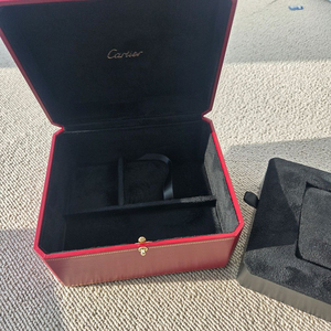 정품 까르띠에 시계 케이스 상자