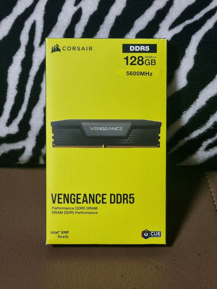커세어 DDR5 VENGEANCE 128GB 풀뱅크전용 메모리 판매합니다--0