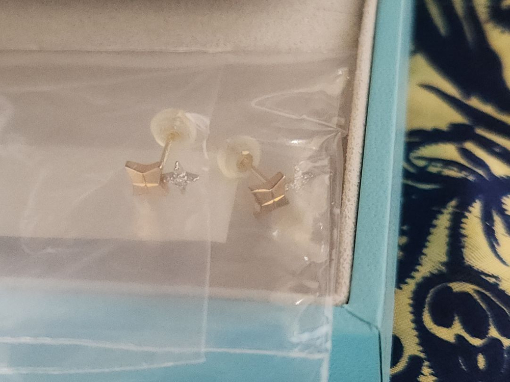 스톤헨지 스타글로우 SA25D10U 14K 귀걸이--3