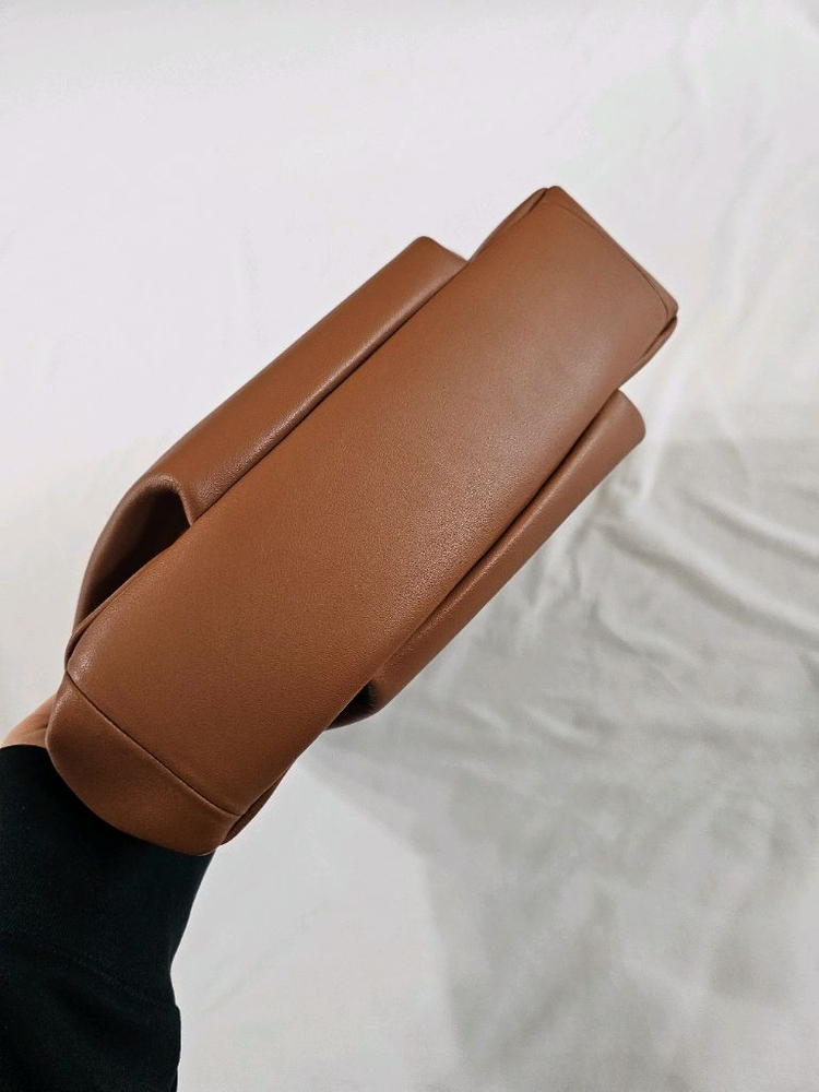 HOZE GABBY TAN 호재 호제 개더링 개비 호보백 숄더백 브라운--4