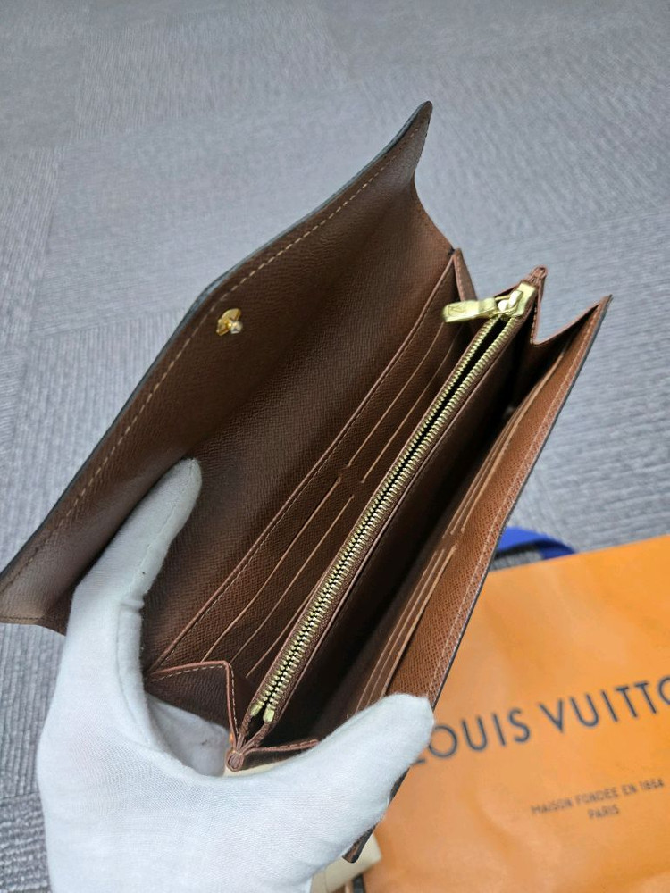 [특가][정품]루이비통 사라 장지갑--5