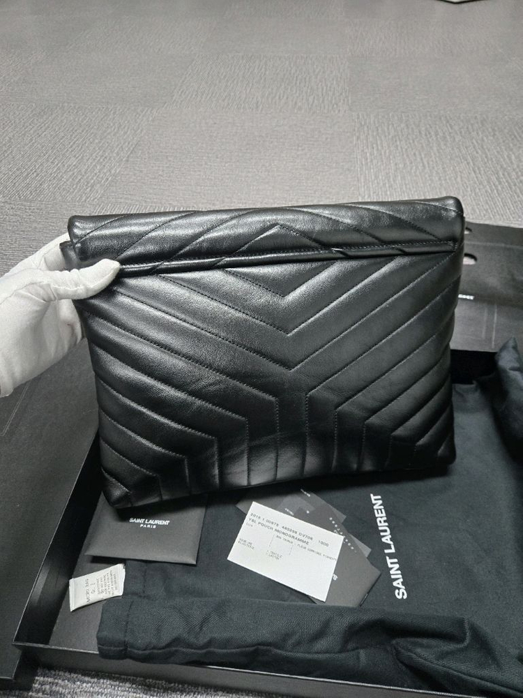 [특가][정품] 입생로랑 루루 클러치백--1