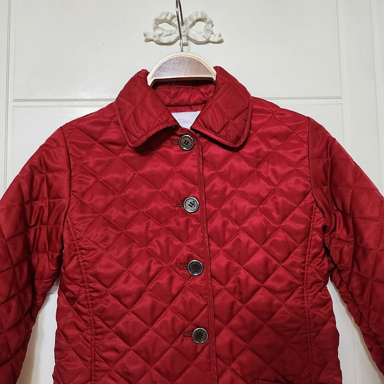 새상품급 (130호) 8y 버버리칠드런 누빔 퀼팅 자켓 / 여아 주니어 몽클레어 구찌 디올 셀린느 펜디--4