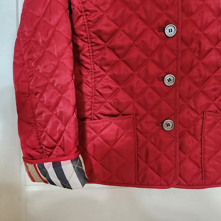 새상품급 (130호) 8y 버버리칠드런 누빔 퀼팅 자켓 / 여아 주니어 몽클레어 구찌 디올 셀린느 펜디--6