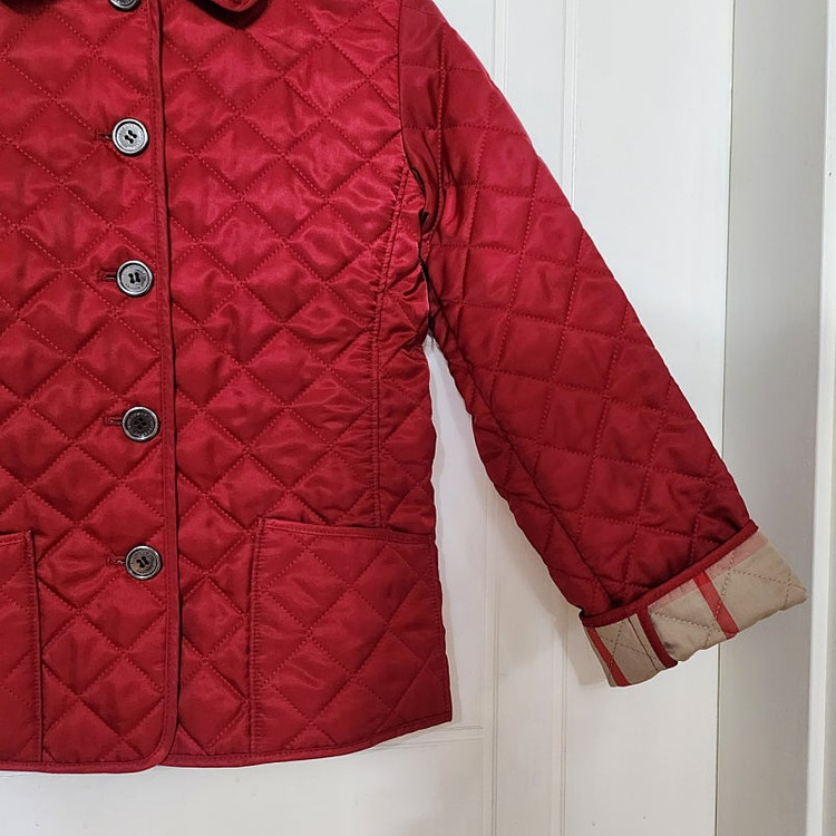 새상품급 (130호) 8y 버버리칠드런 누빔 퀼팅 자켓 / 여아 주니어 몽클레어 구찌 디올 셀린느 펜디--7