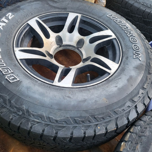 1톤4륜차량 15인치 알로이 휠타이어 세트