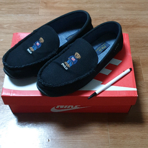 남.260-265) 폴로 남성 신발 POLO / 베어 자수 로퍼, 남성 단화