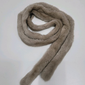 천연 밍크 벨트 / 폭 4 총장 200