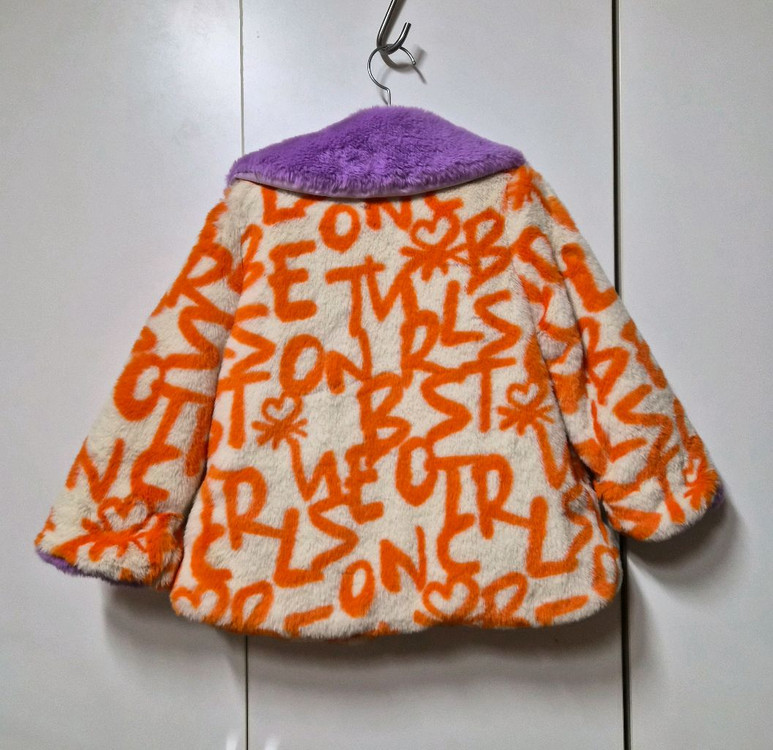 베네통키즈 퍼 자켓 110--1