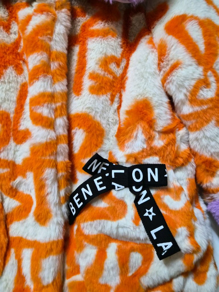 베네통키즈 퍼 자켓 110--2