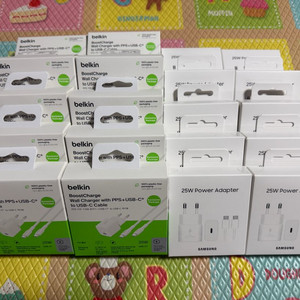 삼성 정품 충전기 25W 벨킨 충전기