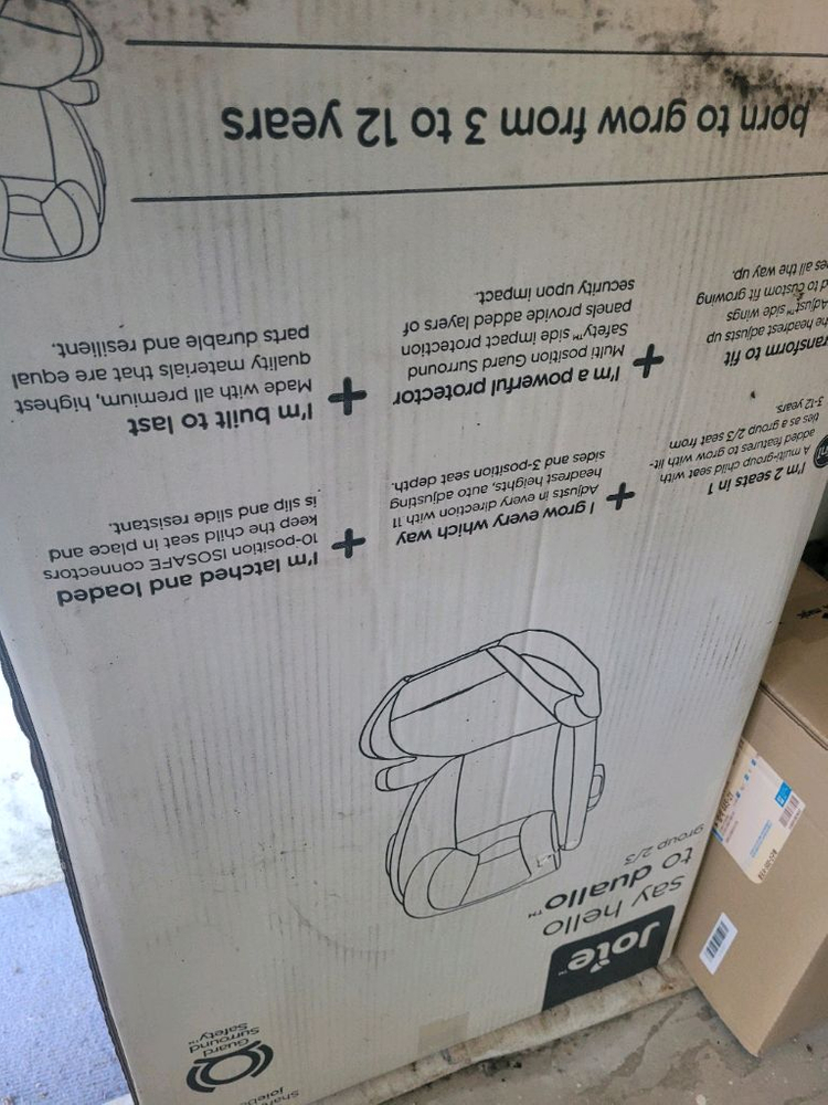 조이 듀알로 주니어 카시트 (얼마를 원하세요?)--2