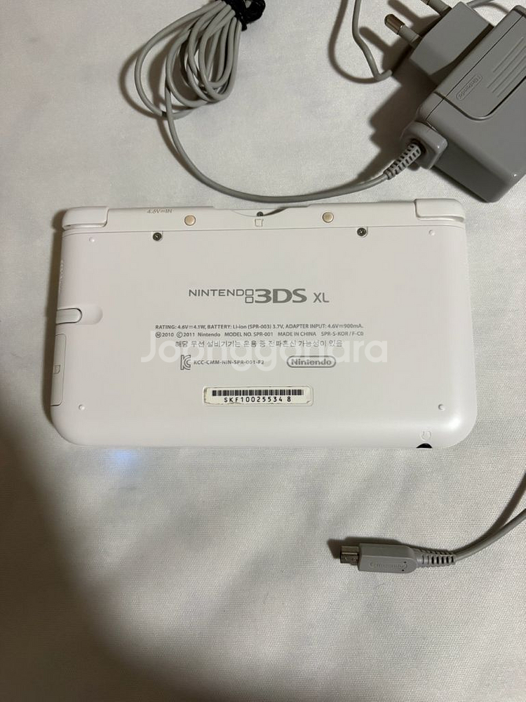 닌텐도3ds xl 화이트(포뱅포함) 판매합니다--4
