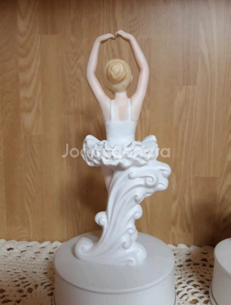 발레리나 인형/ 발레리나 장식품/ 도자기인형/ 앤틱소품--3