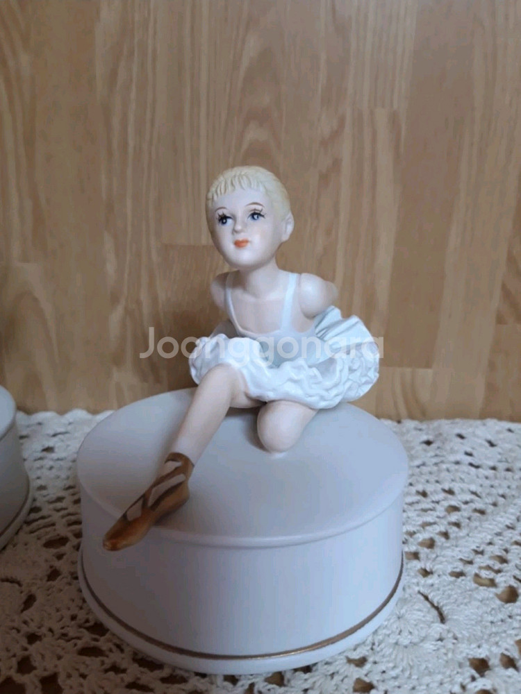발레리나 인형/ 발레리나 장식품/ 도자기인형/ 앤틱소품--4