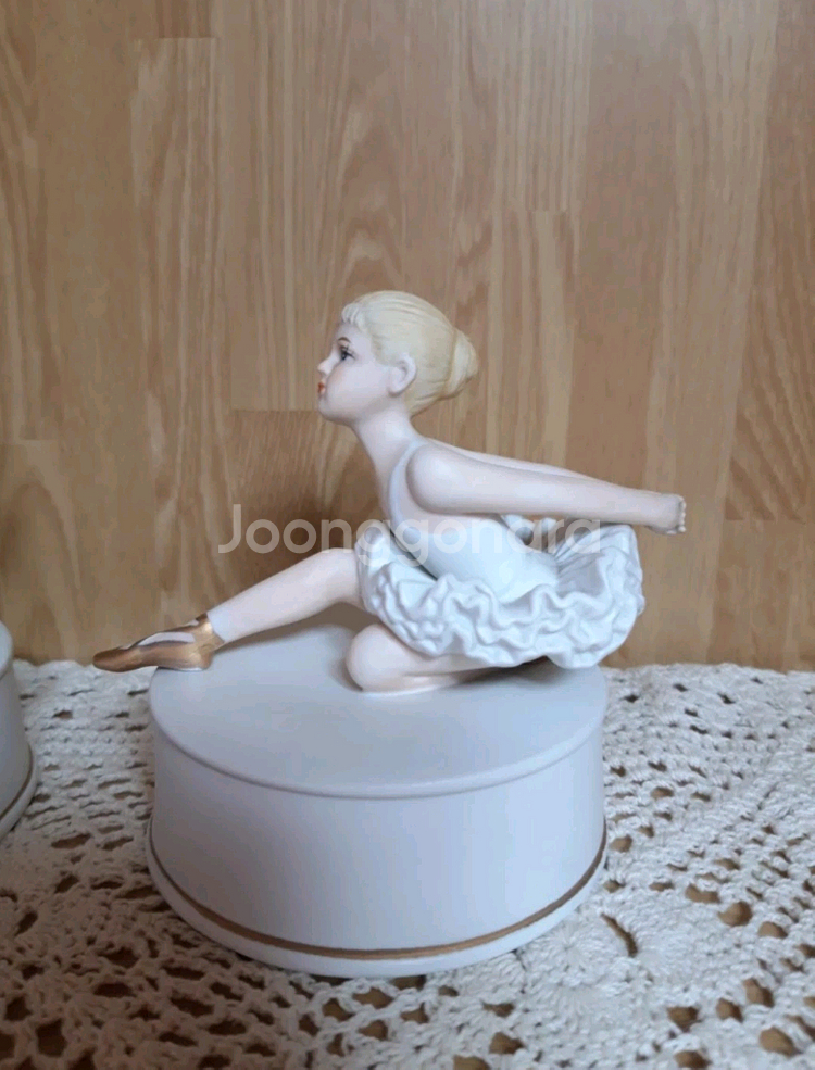 발레리나 인형/ 발레리나 장식품/ 도자기인형/ 앤틱소품--5