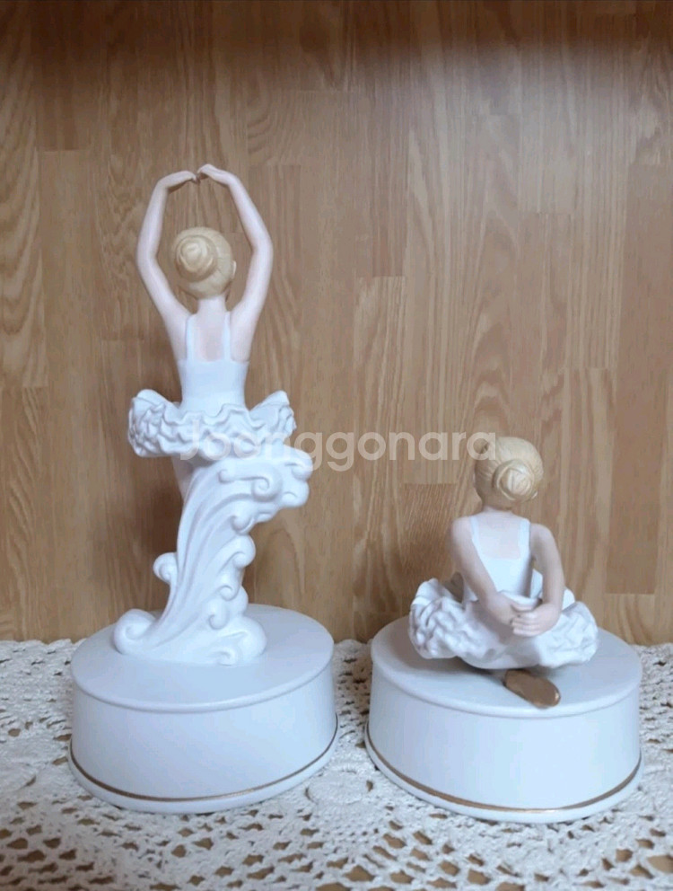 발레리나 인형/ 발레리나 장식품/ 도자기인형/ 앤틱소품--7