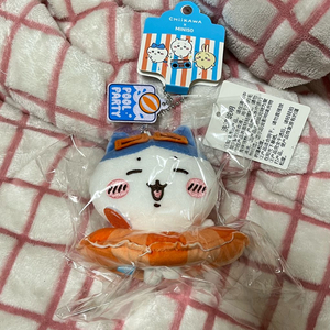 먼작귀 치이카와 여름 튜브 미니소 하치와레 마스코트 인형