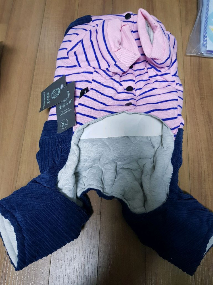 강아지 겨울옷 새상품 XL--1