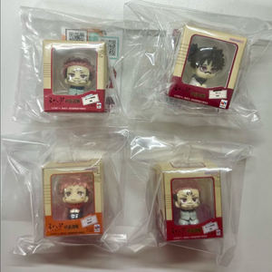 주술회전 룩업 미니 키링 미니어처 스쿠나 메구미 쵸쇼우 유지 피규어 가챠 이미지