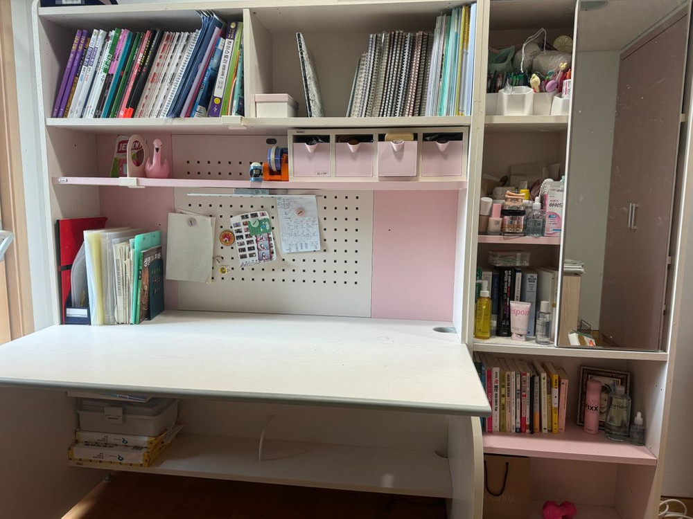 일룸 링키플러스 책상+ 보조책상+ 화장대 이미지