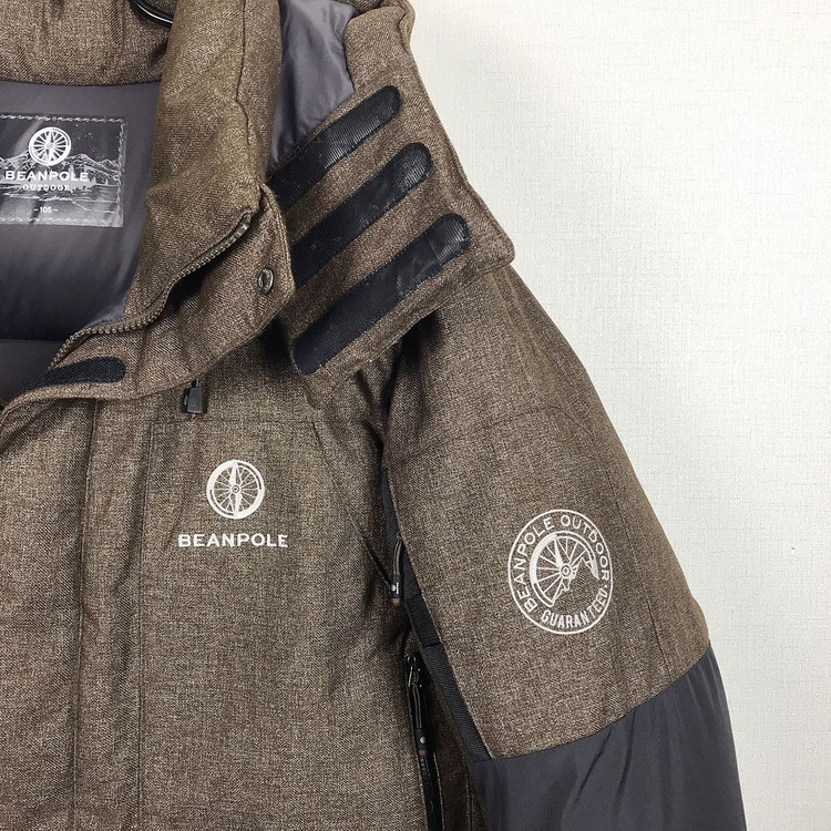 빈폴아웃도어 사파리 야상 덕다운 패딩 점퍼 남성105--3