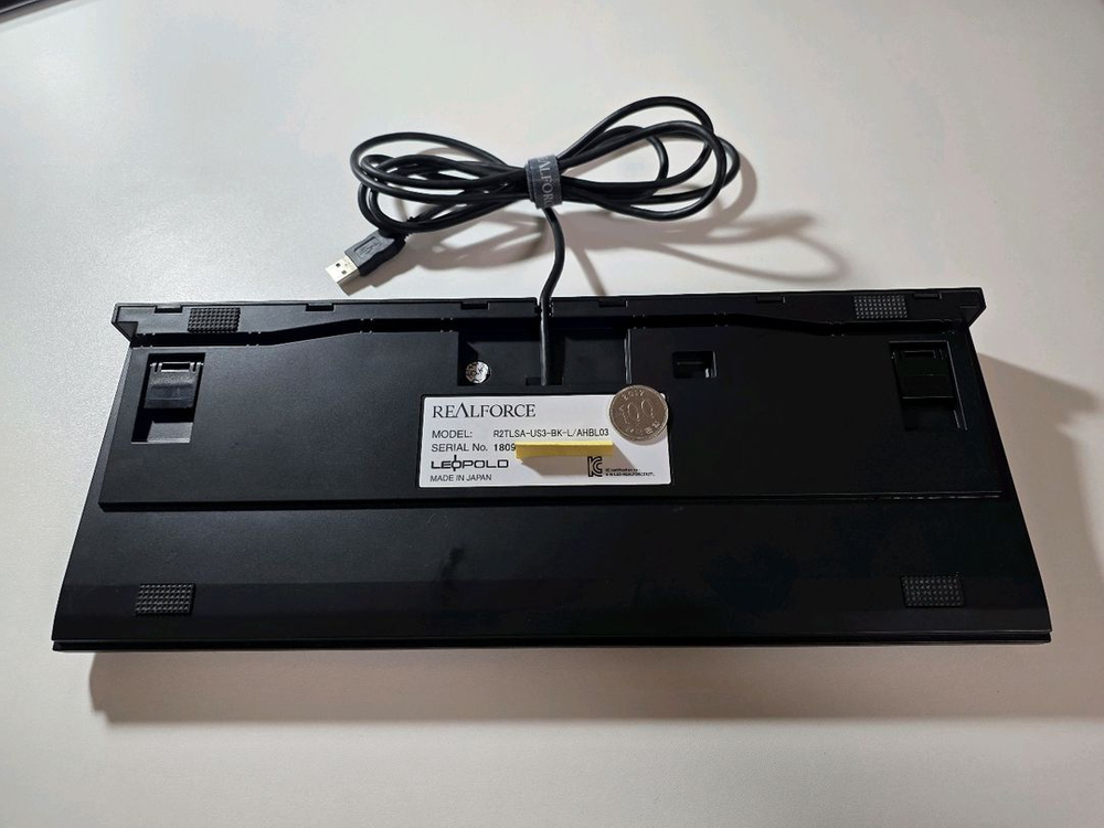 리얼포스R2 TKL 저소음 토프레 무접점 풀윤활 30g 키보드--1