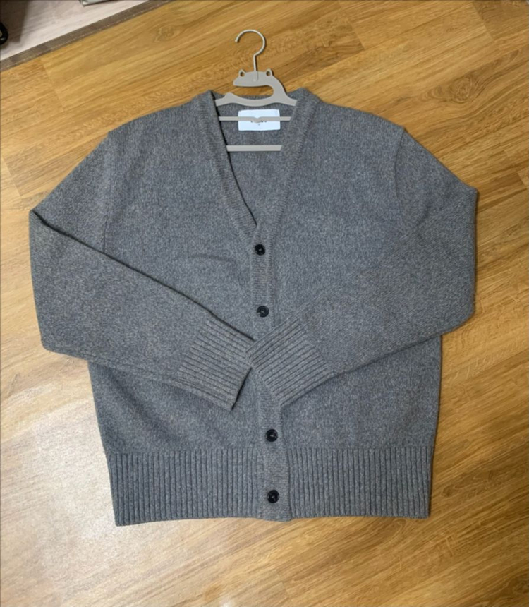 엘무드 휘황 세미오버 가디건 브라우니 44 이미지