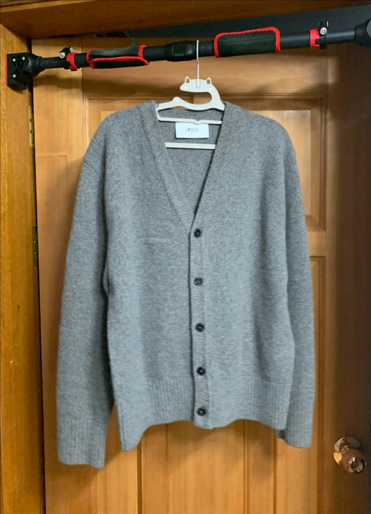 엘무드 휘황 세미오버 가디건 브라우니 44 이미지