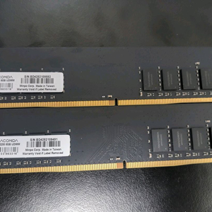 [택포]anacomda ddr4 8g 램2개