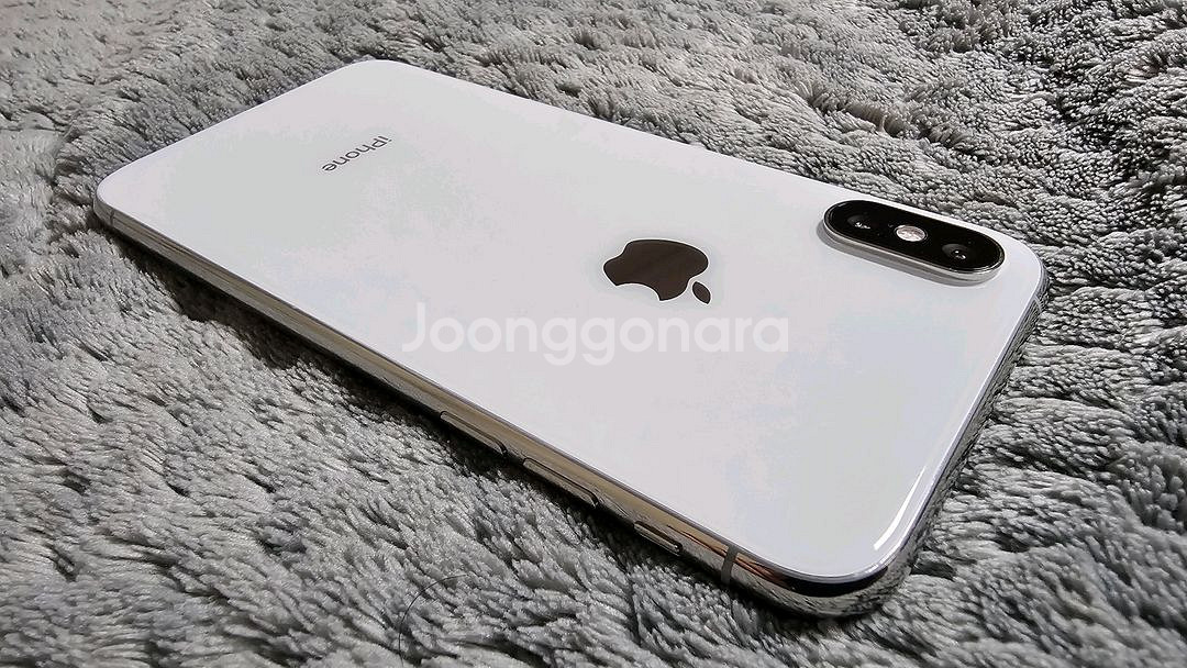 아이폰XS 512GB S급 배터리100% 무음카메라 3utools 인증 실버--3