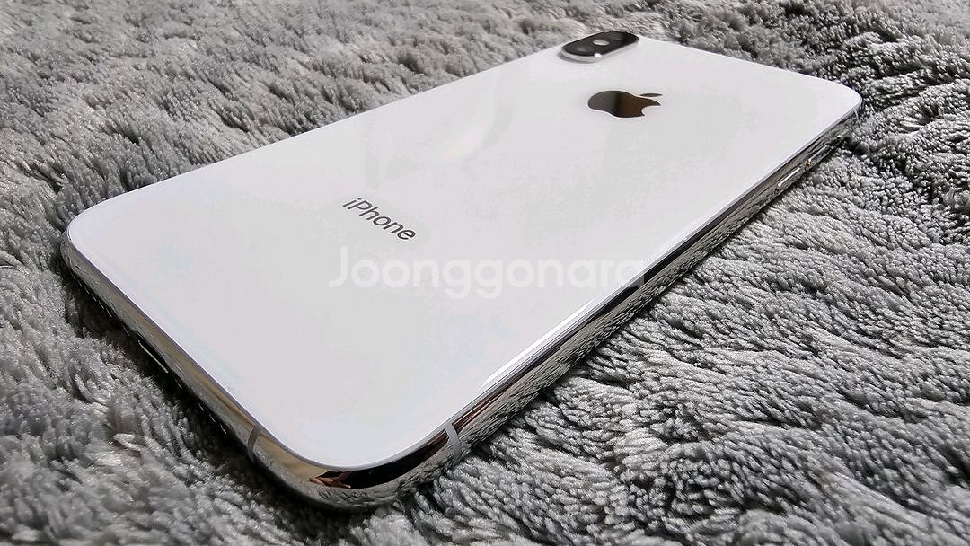 아이폰XS 512GB S급 배터리100% 무음카메라 3utools 인증 실버--5