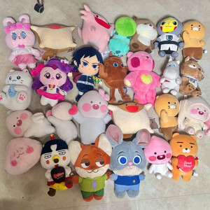 캐릭터 중대형 인형 모음 일괄 판매 이미지