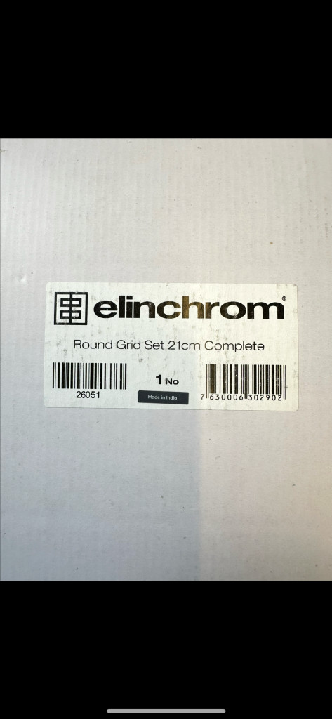 엘린크롬 21cm 리플렉터 그리드 풀세트--2