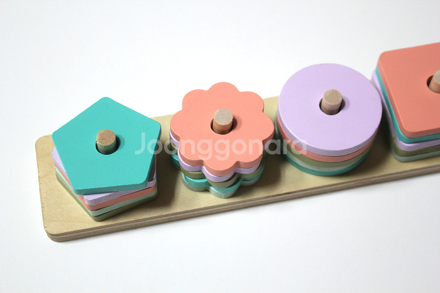 원목 도형맞추기 퍼즐블록 유아퍼즐 아기교구 유아교구 유아장난감 아기장난감 원목장난감 원목교구--4