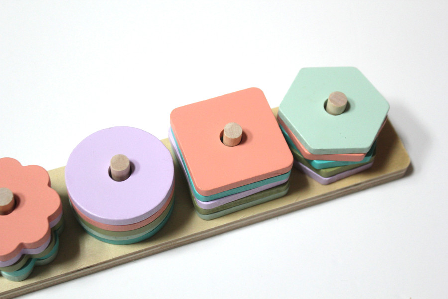 원목 도형맞추기 퍼즐블록 유아퍼즐 아기교구 유아교구 유아장난감 아기장난감 원목장난감 원목교구--5