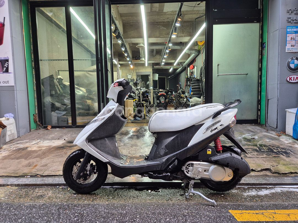 08년식 어드레스125 외수형 중고 오토바이--1