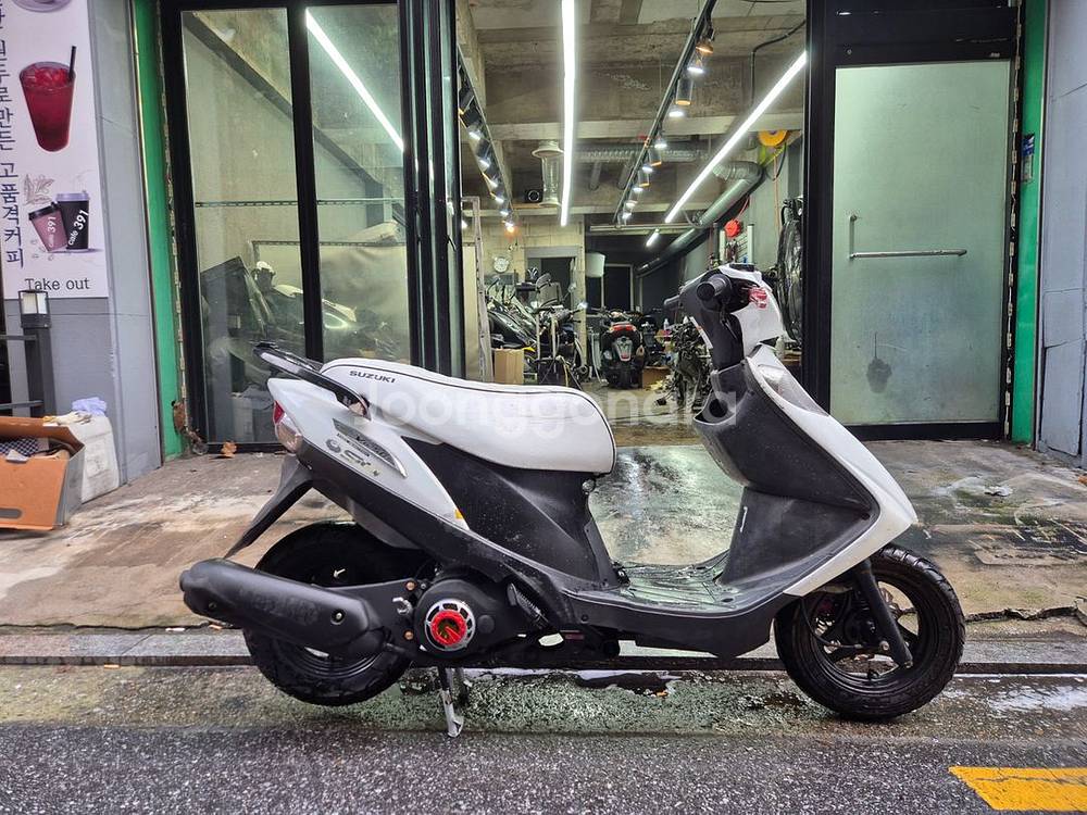 08년식 어드레스125 외수형 중고 오토바이--4