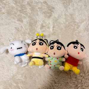 짱구/흰둥이 인형 4개 일괄판매 (새상품)