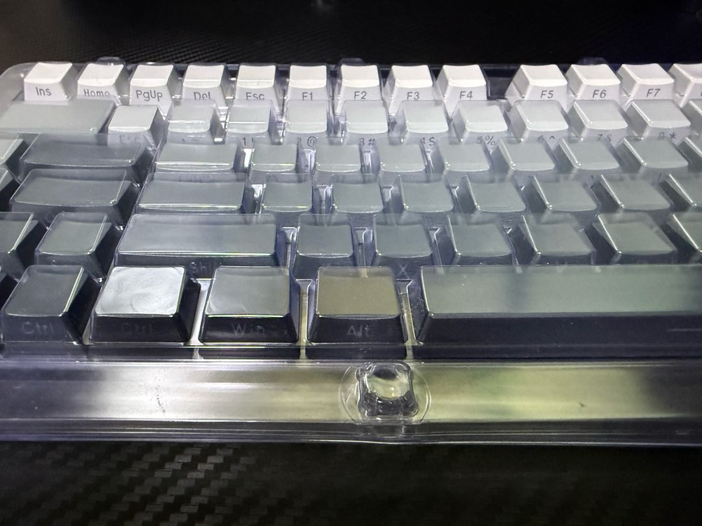 OEM PBT 그라데이션 그레이 키캡 판매합니다. 이미지