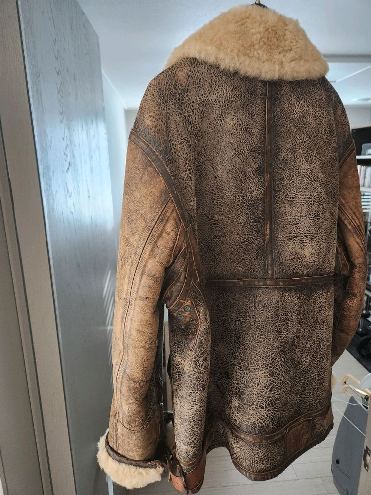 폴로 B-3 무스탕 시어링 자켓 이미지