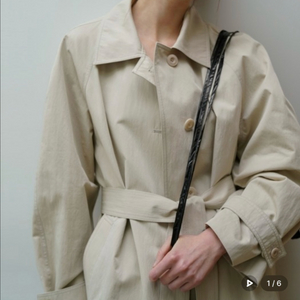 어나우트 클래식 맥 트렌치코트 베이지 001사이즈