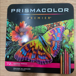 프리즈마컬러 프리미어 색연필 72색 세트