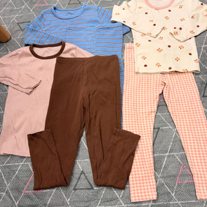 실내복 4-5세용 110-120 16벌 일괄