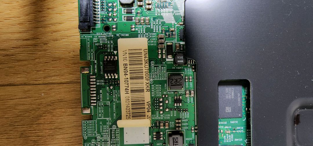 삼성 티비 메인보드 부품 UN43KU7000 이미지